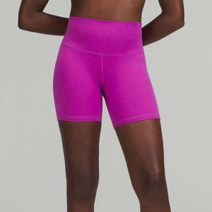 Price Drop - Lululemon Align High-Rise Short 6" Vivid Plum